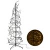 Kerstboom spiraal 150cm - 360 LED - zwart